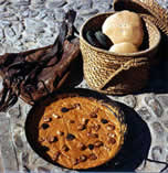 Plato de Gachas preparado con haria de Almortas